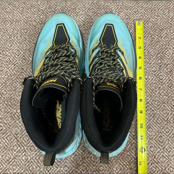 Hoka One One Womens Speedgoat Mid 2 GTX 1106533 Blue Running Shoes Sz 11 Outdoor - Picture 9 of 10